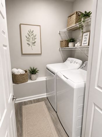In-unit washer & dryer*